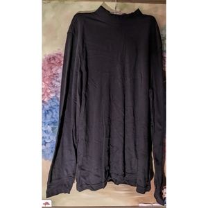 Croft & Barrow Long Sleeve Neck Shirt Size Large